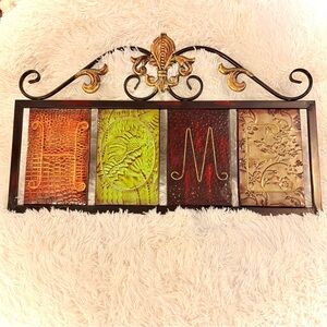 Decorative HOME Fleur-De-Lis Wall Art